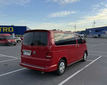 Красный Фольксваген Transporter, объемом двигателя 2.5 л и пробегом 280 тыс. км за 10900 $, фото 6 на Automoto.ua