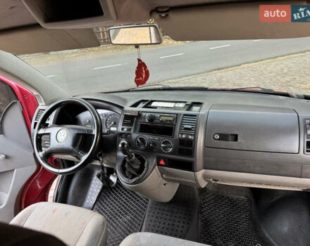 Красный Фольксваген Transporter, объемом двигателя 1.9 л и пробегом 221 тыс. км за 6999 $, фото 38 на Automoto.ua