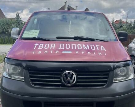 Красный Фольксваген Transporter, объемом двигателя 2.46 л и пробегом 348 тыс. км за 8599 $, фото 1 на Automoto.ua