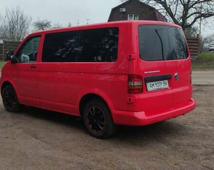 Красный Фольксваген Transporter, объемом двигателя 1.9 л и пробегом 345 тыс. км за 8000 $, фото 17 на Automoto.ua