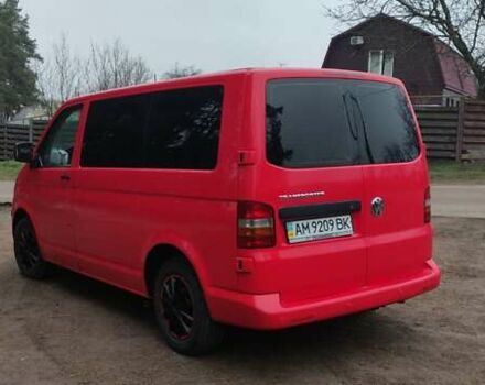 Красный Фольксваген Transporter, объемом двигателя 1.9 л и пробегом 345 тыс. км за 8000 $, фото 16 на Automoto.ua