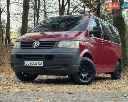 Красный Фольксваген Transporter, объемом двигателя 1.9 л и пробегом 221 тыс. км за 6999 $, фото 9 на Automoto.ua