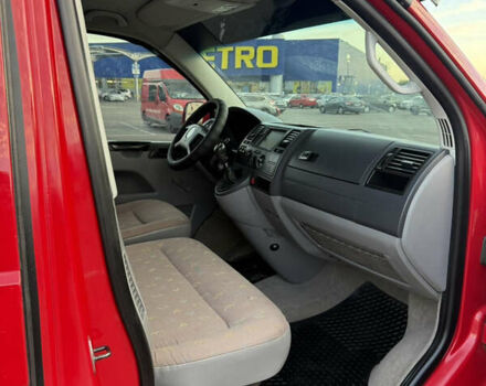 Красный Фольксваген Transporter, объемом двигателя 2.5 л и пробегом 280 тыс. км за 10900 $, фото 13 на Automoto.ua
