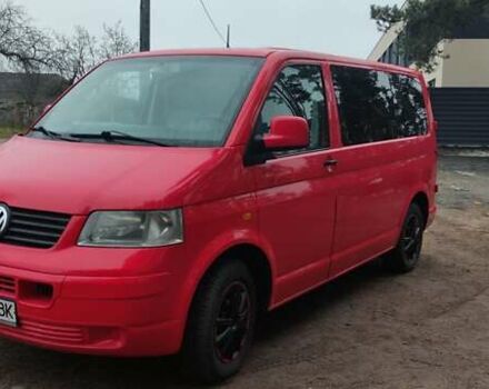 Красный Фольксваген Transporter, объемом двигателя 1.9 л и пробегом 345 тыс. км за 8000 $, фото 5 на Automoto.ua