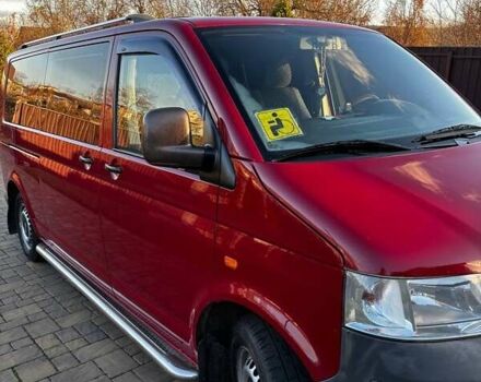 Красный Фольксваген Transporter, объемом двигателя 2.4 л и пробегом 320 тыс. км за 10500 $, фото 10 на Automoto.ua