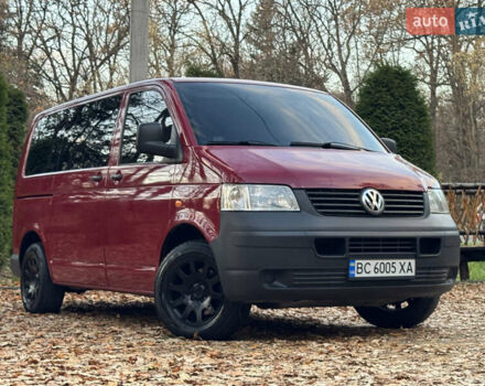 Красный Фольксваген Transporter, объемом двигателя 1.9 л и пробегом 221 тыс. км за 6999 $, фото 3 на Automoto.ua