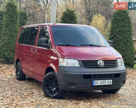 Красный Фольксваген Transporter, объемом двигателя 1.9 л и пробегом 221 тыс. км за 6999 $, фото 7 на Automoto.ua