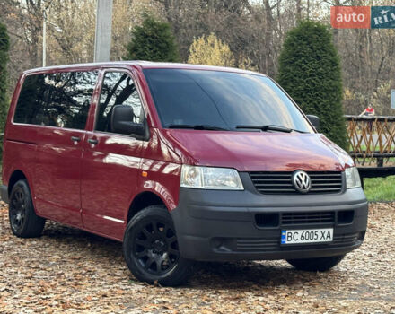 Красный Фольксваген Transporter, объемом двигателя 1.9 л и пробегом 221 тыс. км за 6999 $, фото 2 на Automoto.ua
