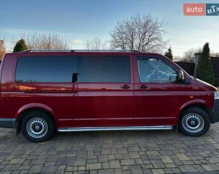 Красный Фольксваген Transporter, объемом двигателя 2.4 л и пробегом 320 тыс. км за 10500 $, фото 9 на Automoto.ua
