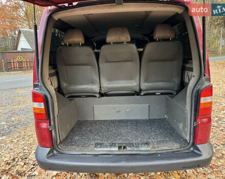 Красный Фольксваген Transporter, объемом двигателя 1.9 л и пробегом 221 тыс. км за 6999 $, фото 55 на Automoto.ua