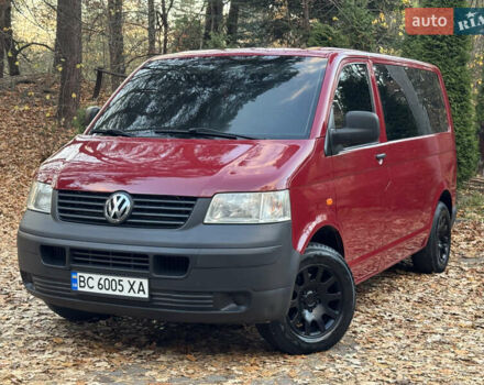 Красный Фольксваген Transporter, объемом двигателя 1.9 л и пробегом 221 тыс. км за 6999 $, фото 11 на Automoto.ua