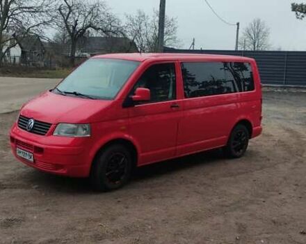 Красный Фольксваген Transporter, объемом двигателя 1.9 л и пробегом 345 тыс. км за 8000 $, фото 8 на Automoto.ua