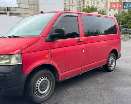 Красный Фольксваген Transporter, объемом двигателя 2.46 л и пробегом 520 тыс. км за 7500 $, фото 4 на Automoto.ua