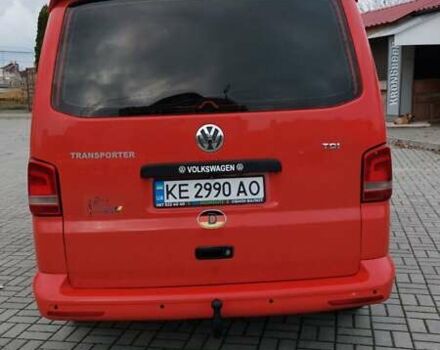 Красный Фольксваген Transporter, объемом двигателя 2.46 л и пробегом 220 тыс. км за 13800 $, фото 11 на Automoto.ua