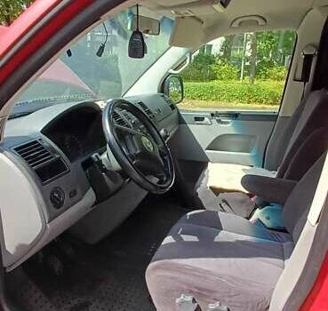 Красный Фольксваген Transporter, объемом двигателя 2.46 л и пробегом 400 тыс. км за 5000 $, фото 9 на Automoto.ua