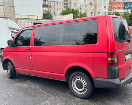 Красный Фольксваген Transporter, объемом двигателя 2.46 л и пробегом 520 тыс. км за 7500 $, фото 3 на Automoto.ua