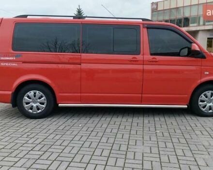 Красный Фольксваген Transporter, объемом двигателя 2.46 л и пробегом 220 тыс. км за 13800 $, фото 14 на Automoto.ua