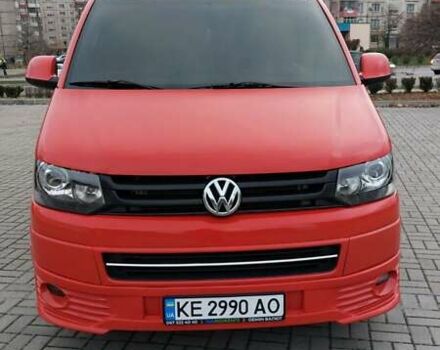 Красный Фольксваген Transporter, объемом двигателя 2.46 л и пробегом 220 тыс. км за 13800 $, фото 17 на Automoto.ua