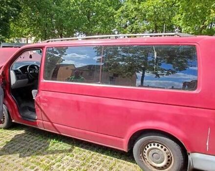Красный Фольксваген Transporter, объемом двигателя 2.46 л и пробегом 400 тыс. км за 5000 $, фото 3 на Automoto.ua