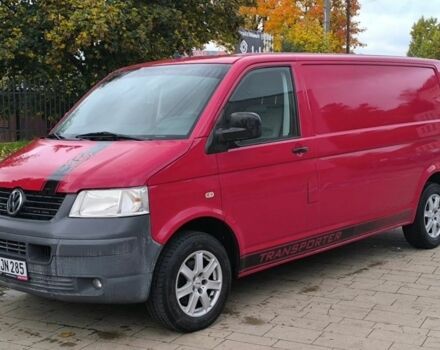 Червоний Фольксваген Transporter, об'ємом двигуна 2.5 л та пробігом 200 тис. км за 2850 $, фото 1 на Automoto.ua