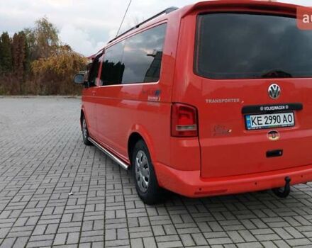 Красный Фольксваген Transporter, объемом двигателя 2.46 л и пробегом 220 тыс. км за 13800 $, фото 10 на Automoto.ua