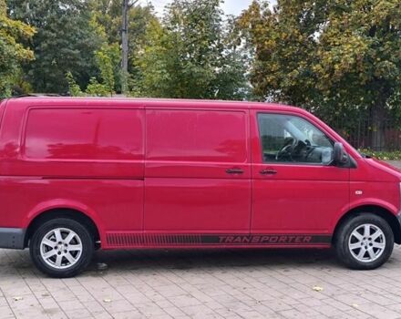 Червоний Фольксваген Transporter, об'ємом двигуна 2.5 л та пробігом 200 тис. км за 2850 $, фото 3 на Automoto.ua