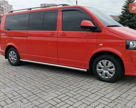 Красный Фольксваген Transporter, объемом двигателя 2.46 л и пробегом 220 тыс. км за 13800 $, фото 15 на Automoto.ua