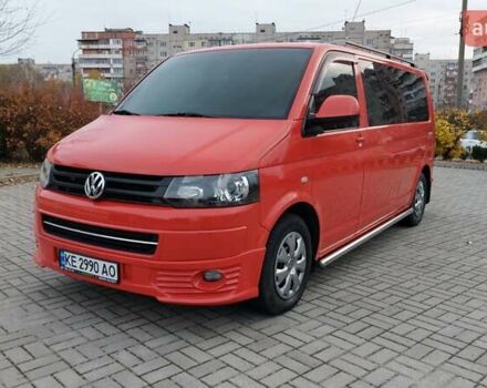 Красный Фольксваген Transporter, объемом двигателя 2.46 л и пробегом 220 тыс. км за 13800 $, фото 18 на Automoto.ua