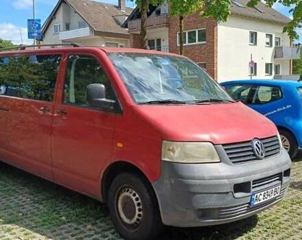 Красный Фольксваген Transporter, объемом двигателя 2.46 л и пробегом 400 тыс. км за 5000 $, фото 4 на Automoto.ua