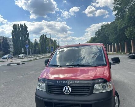 Красный Фольксваген Transporter, объемом двигателя 2.5 л и пробегом 290 тыс. км за 10000 $, фото 2 на Automoto.ua