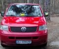 Красный Фольксваген Transporter, объемом двигателя 2.5 л и пробегом 4 тыс. км за 6800 $, фото 1 на Automoto.ua