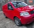 Красный Фольксваген Transporter, объемом двигателя 2.5 л и пробегом 4 тыс. км за 6800 $, фото 1 на Automoto.ua