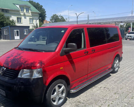 Червоний Фольксваген Transporter, об'ємом двигуна 2.5 л та пробігом 465 тис. км за 12000 $, фото 1 на Automoto.ua