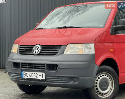 Красный Фольксваген Transporter, объемом двигателя 1.9 л и пробегом 335 тыс. км за 7899 $, фото 13 на Automoto.ua