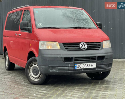 Красный Фольксваген Transporter, объемом двигателя 1.9 л и пробегом 335 тыс. км за 7899 $, фото 29 на Automoto.ua