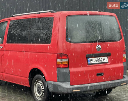 Красный Фольксваген Transporter, объемом двигателя 1.9 л и пробегом 335 тыс. км за 7899 $, фото 61 на Automoto.ua