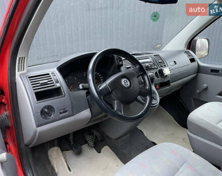 Красный Фольксваген Transporter, объемом двигателя 1.9 л и пробегом 335 тыс. км за 7899 $, фото 76 на Automoto.ua