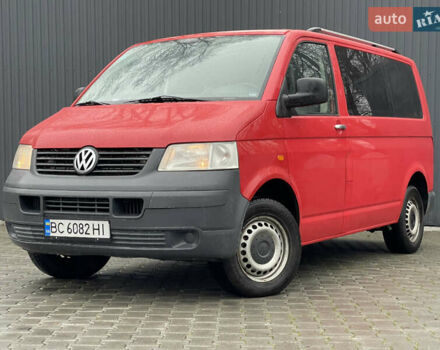 Красный Фольксваген Transporter, объемом двигателя 1.9 л и пробегом 335 тыс. км за 7899 $, фото 8 на Automoto.ua