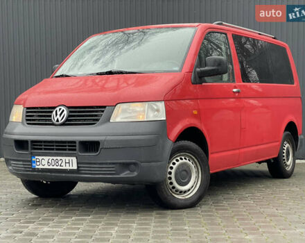 Красный Фольксваген Transporter, объемом двигателя 1.9 л и пробегом 335 тыс. км за 7899 $, фото 9 на Automoto.ua