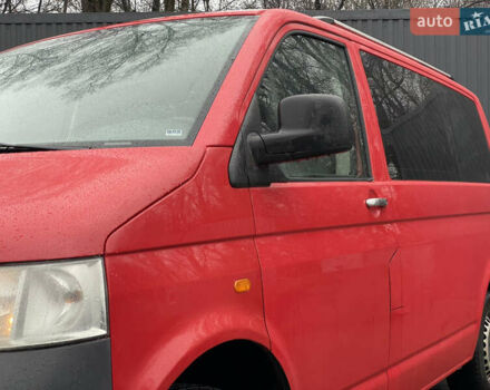 Красный Фольксваген Transporter, объемом двигателя 1.9 л и пробегом 335 тыс. км за 7899 $, фото 15 на Automoto.ua
