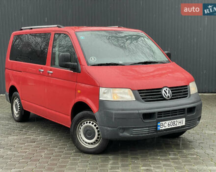 Красный Фольксваген Transporter, объемом двигателя 1.9 л и пробегом 335 тыс. км за 7899 $, фото 22 на Automoto.ua