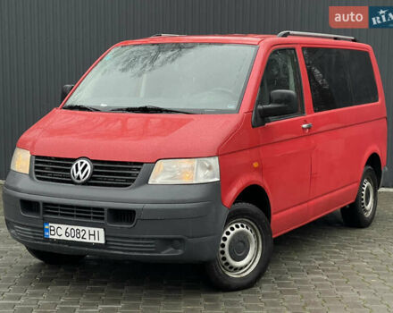 Красный Фольксваген Transporter, объемом двигателя 1.9 л и пробегом 335 тыс. км за 7899 $, фото 7 на Automoto.ua