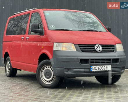 Красный Фольксваген Transporter, объемом двигателя 1.9 л и пробегом 335 тыс. км за 7899 $, фото 25 на Automoto.ua