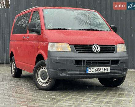 Красный Фольксваген Transporter, объемом двигателя 1.9 л и пробегом 335 тыс. км за 7899 $, фото 27 на Automoto.ua