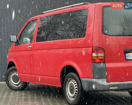 Красный Фольксваген Transporter, объемом двигателя 1.9 л и пробегом 335 тыс. км за 7899 $, фото 66 на Automoto.ua