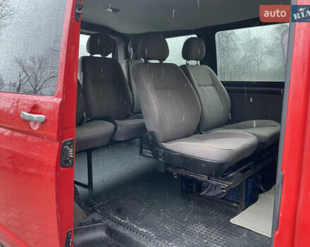 Красный Фольксваген Transporter, объемом двигателя 1.9 л и пробегом 335 тыс. км за 7899 $, фото 88 на Automoto.ua