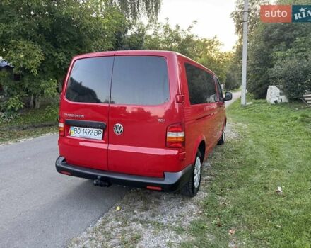 Красный Фольксваген Transporter, объемом двигателя 1.9 л и пробегом 285 тыс. км за 9500 $, фото 14 на Automoto.ua
