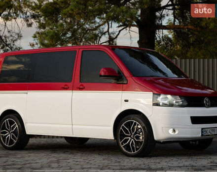 Красный Фольксваген Transporter, объемом двигателя 1.97 л и пробегом 470 тыс. км за 12900 $, фото 1 на Automoto.ua