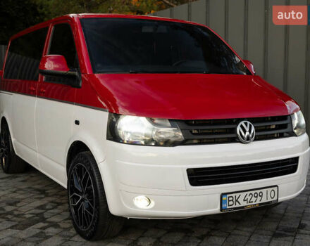 Красный Фольксваген Transporter, объемом двигателя 1.97 л и пробегом 470 тыс. км за 12900 $, фото 6 на Automoto.ua