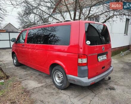 Красный Фольксваген Transporter, объемом двигателя 1.97 л и пробегом 446 тыс. км за 12100 $, фото 3 на Automoto.ua